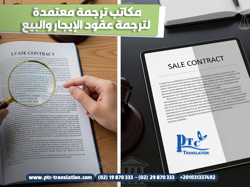 مكاتب ترجمة معتمدة لترجمة عقود الإيجار والبيع