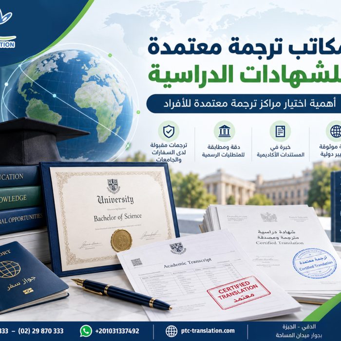 مكاتب ترجمة معتمدة للشهادات الدراسية